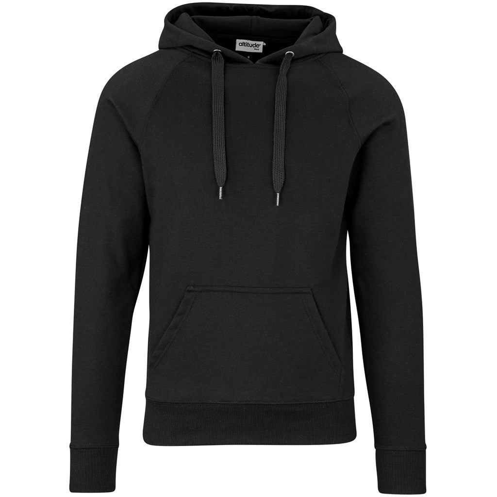 Mens Harvard Heavyweight Hooded Sweater - BLACK