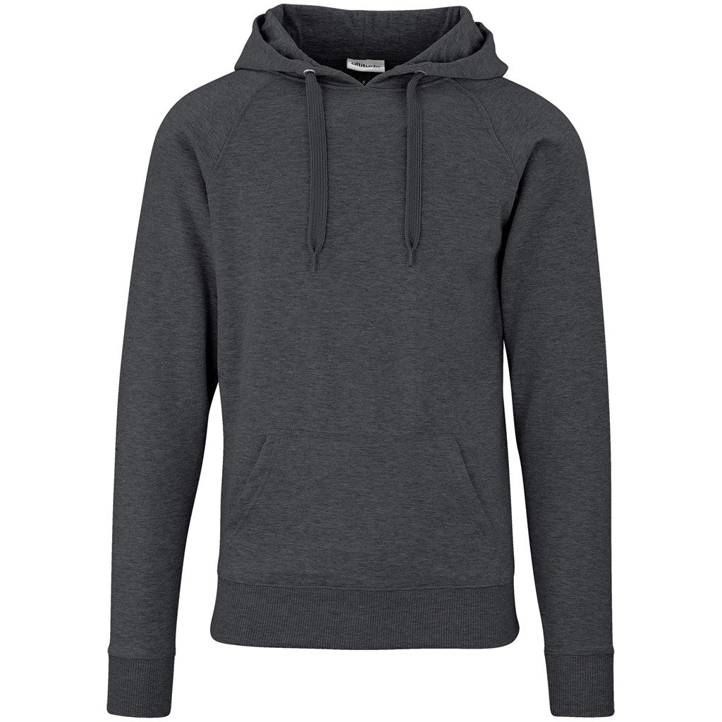 Mens Harvard Heavyweight Hooded Sweater - CHARCOAL