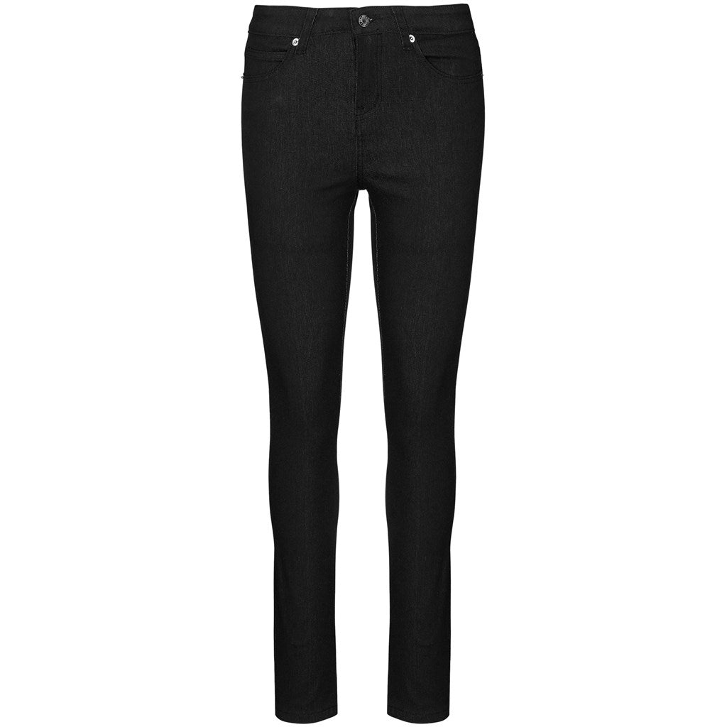 Ladies Fashion Denim Jeans - BLACK