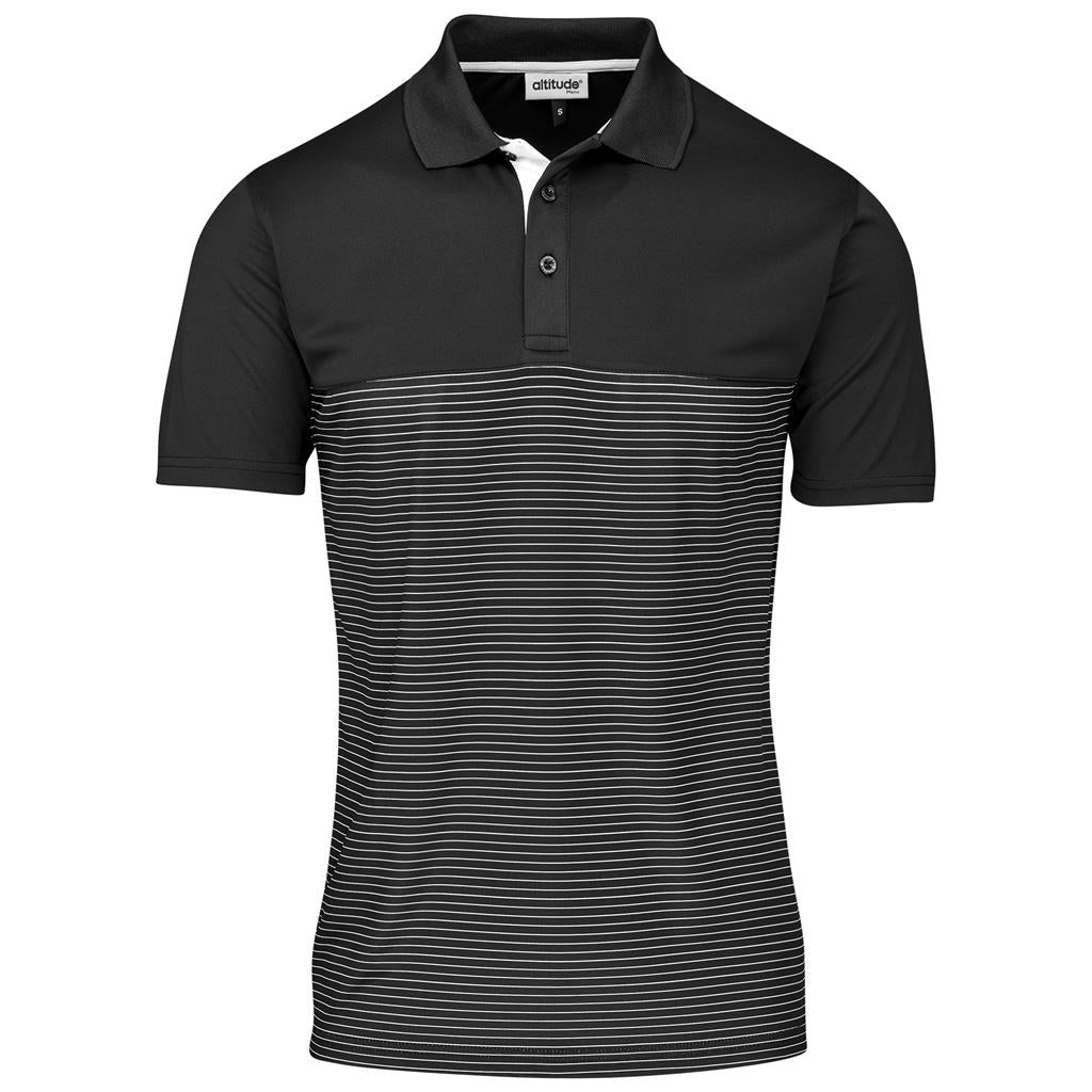 Mens Maestro Golf Shirt - BLACK