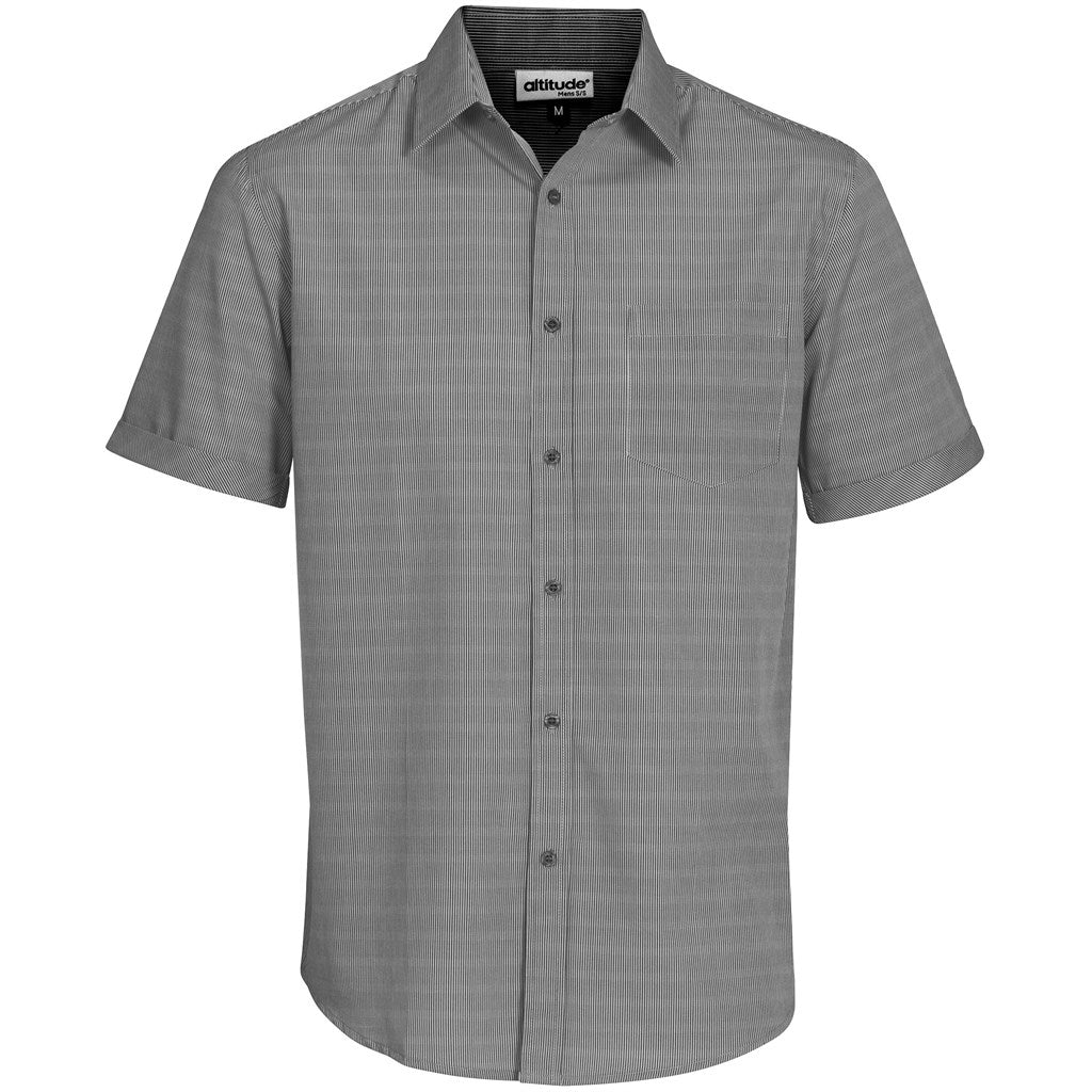 Mens Short Sleeve Northampton Shirt - BLACK