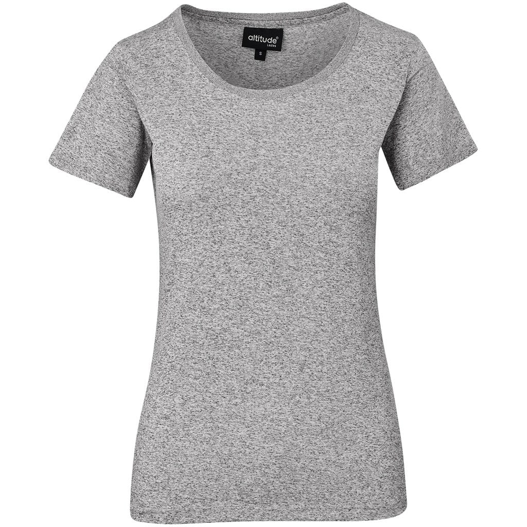 Ladies Oregon Melange T-Shirt - GREY
