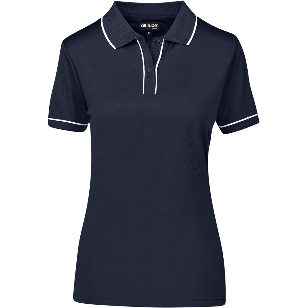 Ladies Osaka Golf Shirt - NAVY