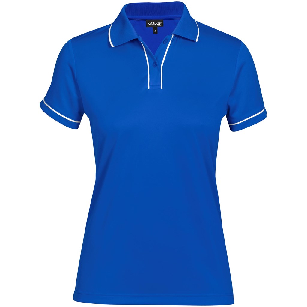 Ladies Osaka Golf Shirt - ROYAL BLUE
