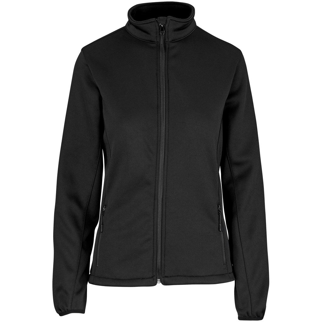 Ladies Palermo Softshell Jacket - BLACK