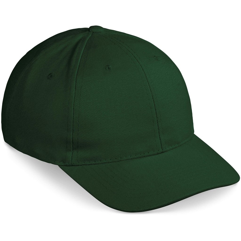 Pro Basic Cap - 6 Panel - DARK GREEN