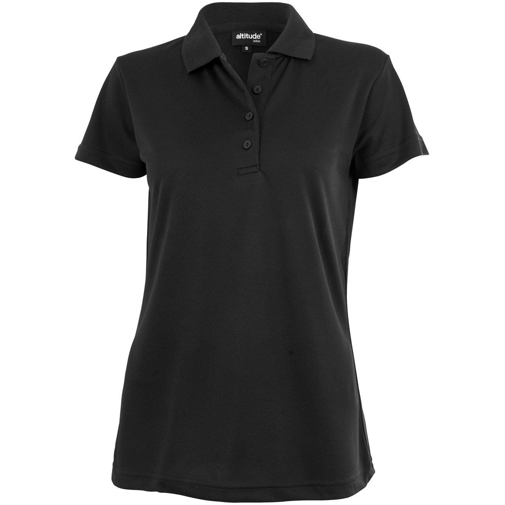 Ladies Pro Golf Shirt - BLACK