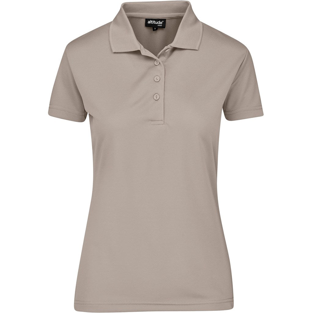 Ladies Pro Golf Shirt - STONE