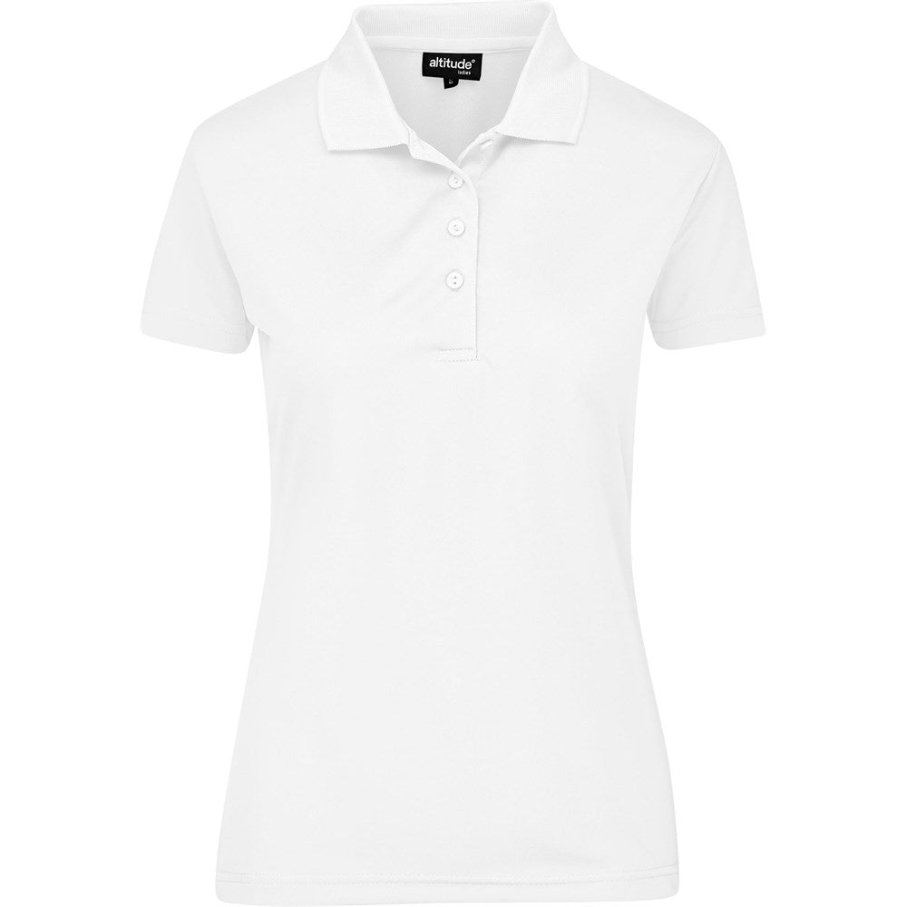 Ladies Pro Golf Shirt - WHITE