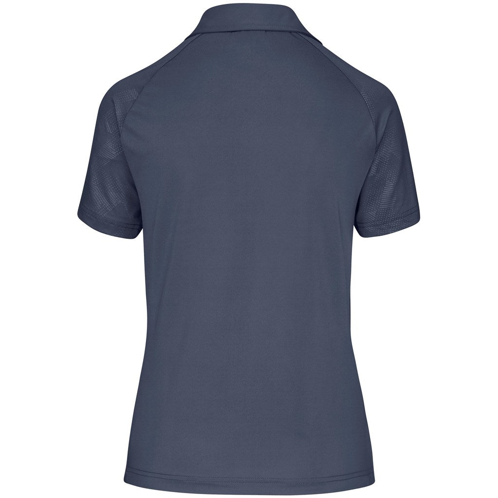 Ladies Santorini Golf Shirt - Grey