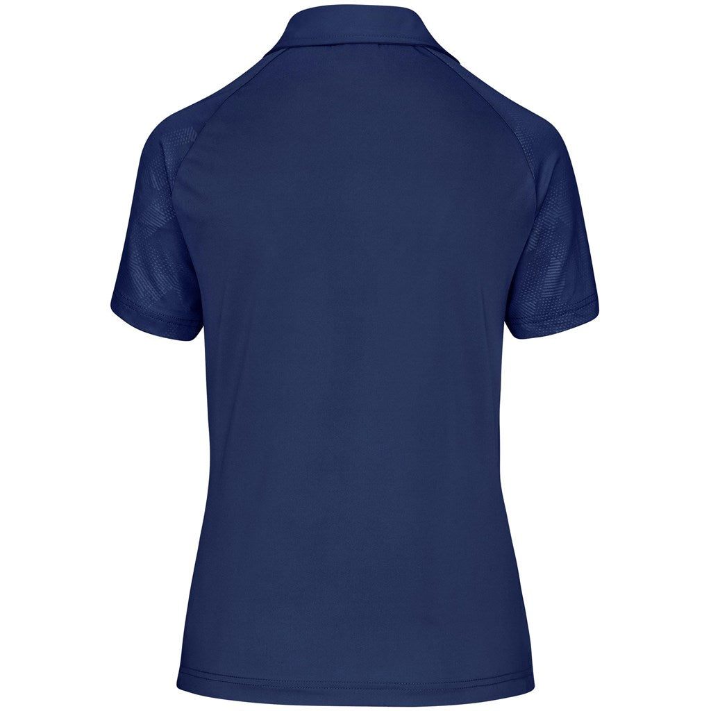 Ladies Santorini Golf Shirt - Navy