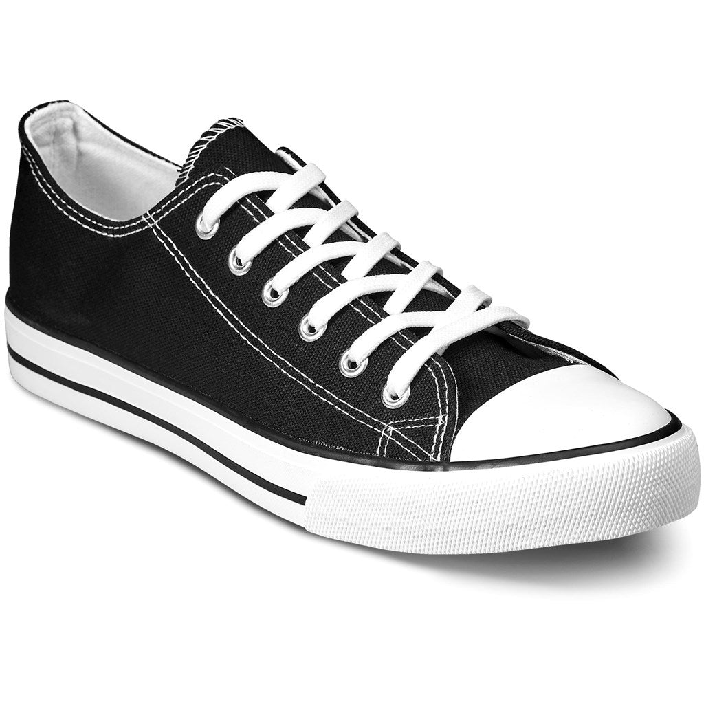 Unisex Trendi Canvas Sneaker - BLACK