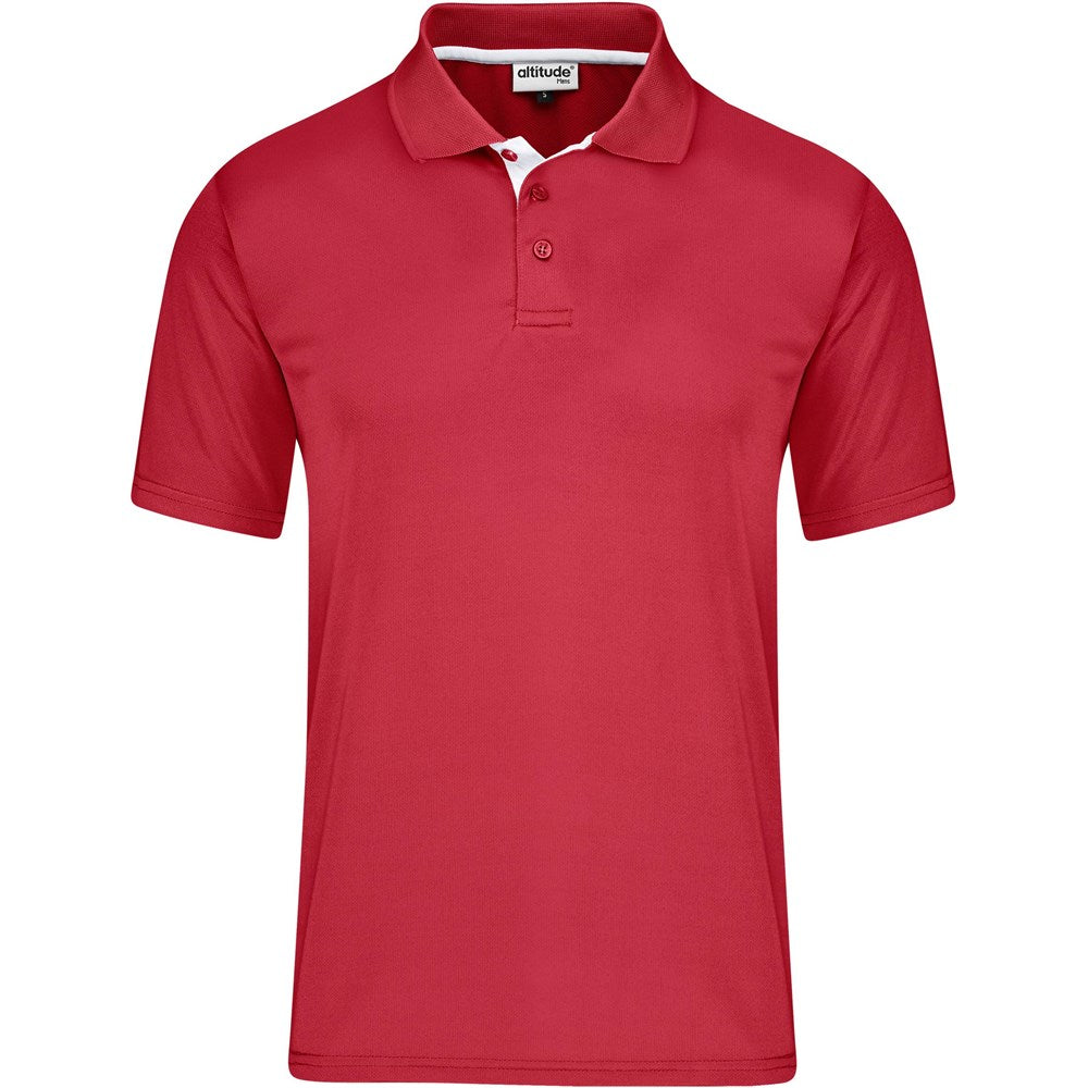 Kids Tournament Golf Shirt - RED
