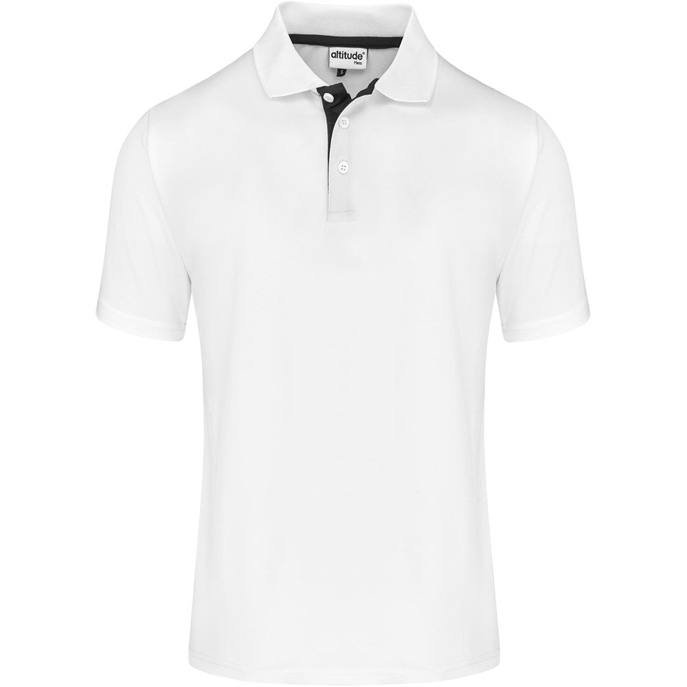 Kids Tournament Golf Shirt - WHITE
