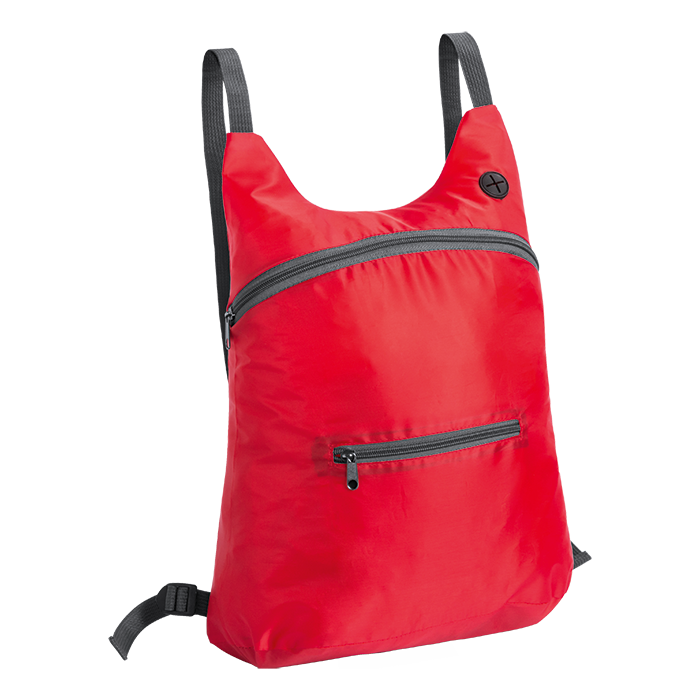Mathis Foldable Backpack - Red