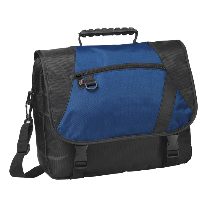 Charter Laptop Bag - Black/Royal