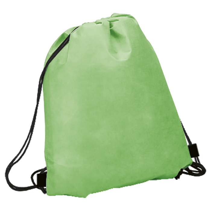 Drawstring Bag Non-Woven - Lime