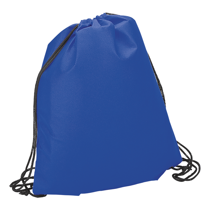 Drawstring Bag Non-Woven - Royal Blue