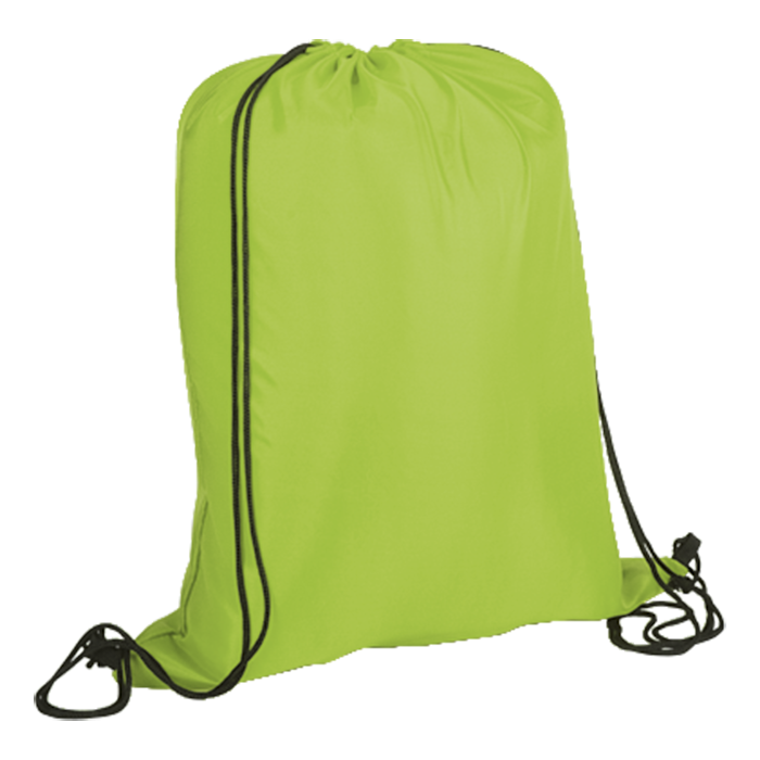 Lightweight Drawstring Bag 210D - Lime