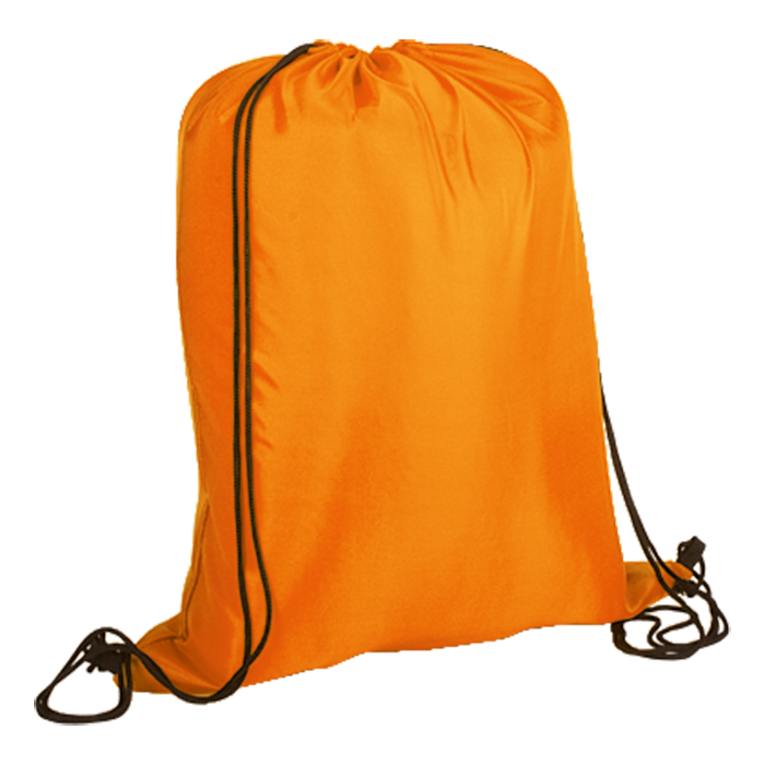 Lightweight Drawstring Bag 210D - Orange