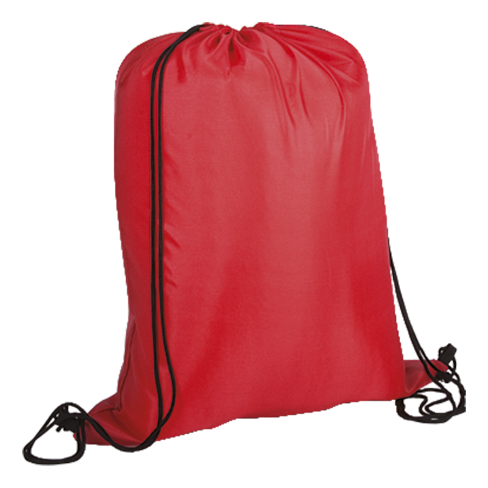Lightweight Drawstring Bag 210D - Red