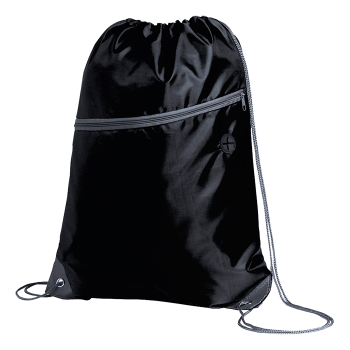 Blades Drawstring Bag - Black