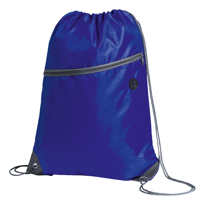 Blades Drawstring Bag - Blue