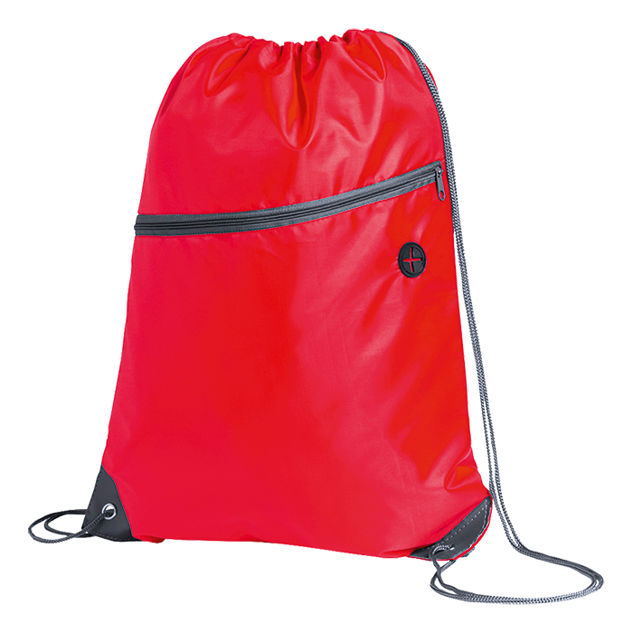 Blades Drawstring Bag - Red