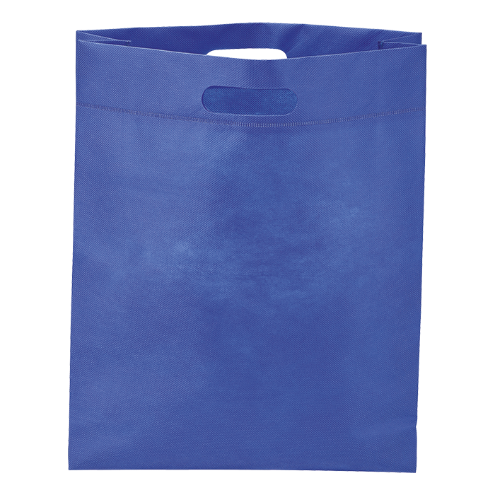 Non Woven Shopper with Bottom Gusset - Royal