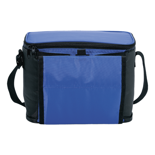 Cooler with Folding Cup Holders