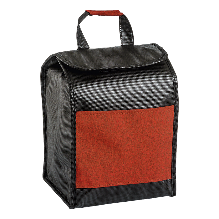 Lunch Sack Cooler - Red Melange