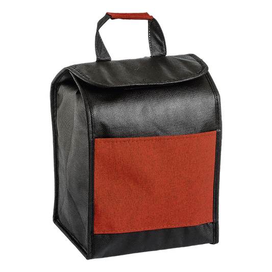 Lunch Sack Cooler - Red Melange