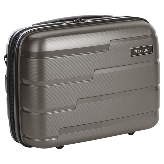 Cellini Microlite Beauty Case - Charcoal