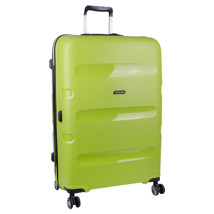 Cellini Cruze Large 4-Wheel Trolley - Green