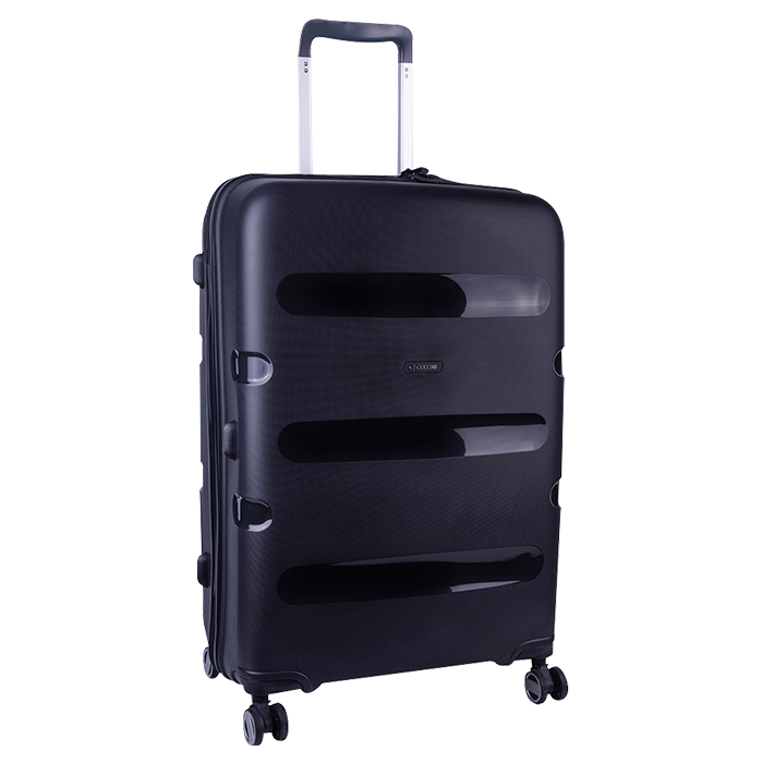Cellini Cruze Medium 4-Wheel Trolley - Black
