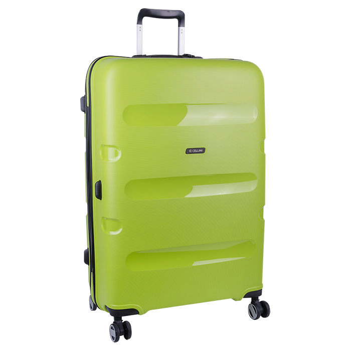 Cellini Cruze 4-Wheel Carry On Trolley - Green