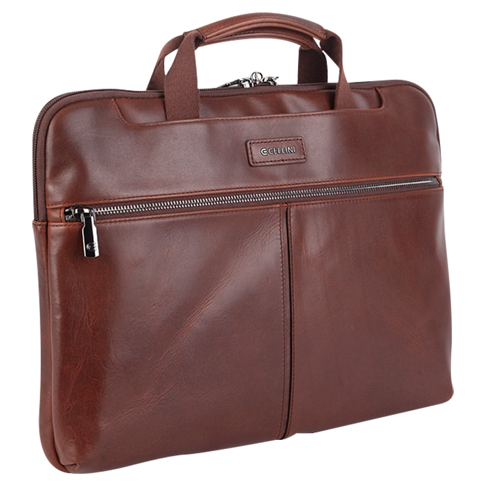 Cellini Infinity Laptop Cover With Scanstop - Brown