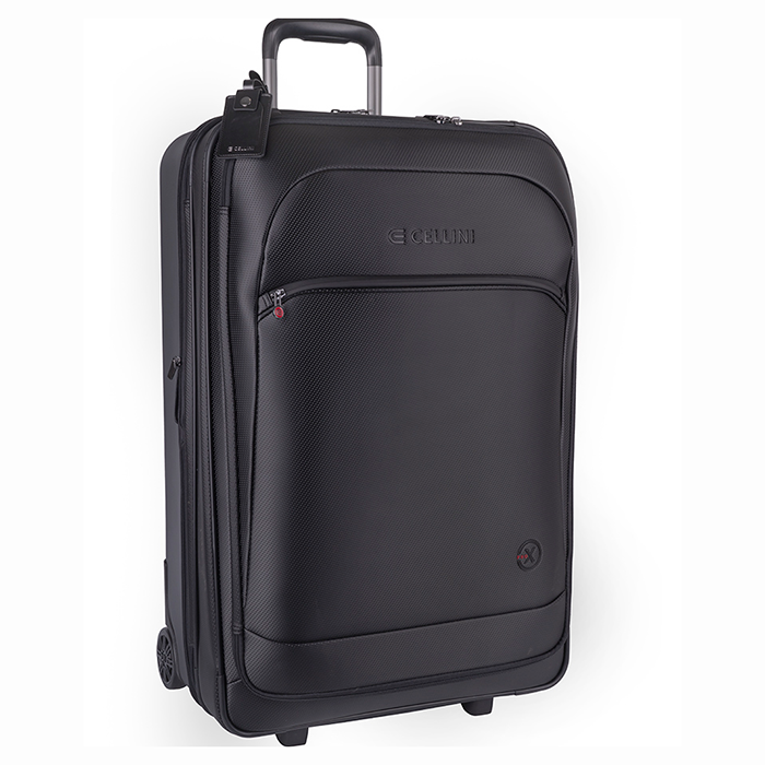 Cellini Pro X Large 4 Wheel Trolley Case - Black