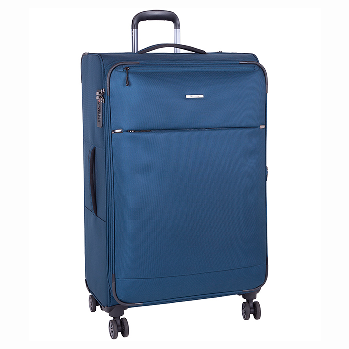 Cellini Smartcase Large 4 Wheel Trolley Case - Midnight Blue