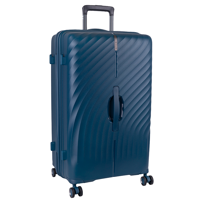 Cellini Xpedition Large Trolley Trunk Case - Navy