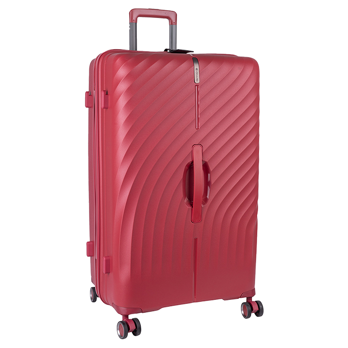 Cellini Xpedition Large Trolley Trunk Case - Red