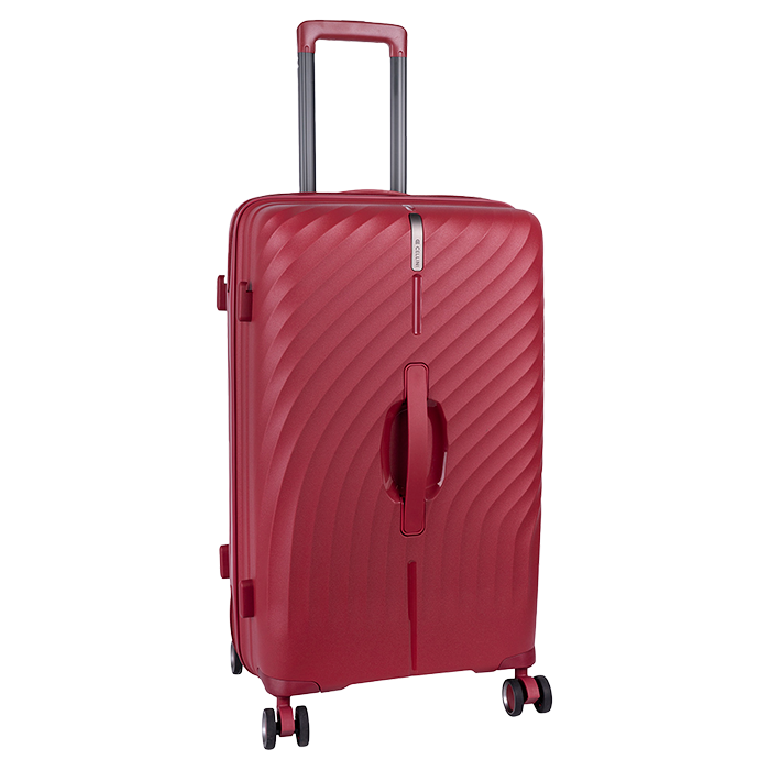 Cellini Xpedition Medium Trolley Trunk Case - Red