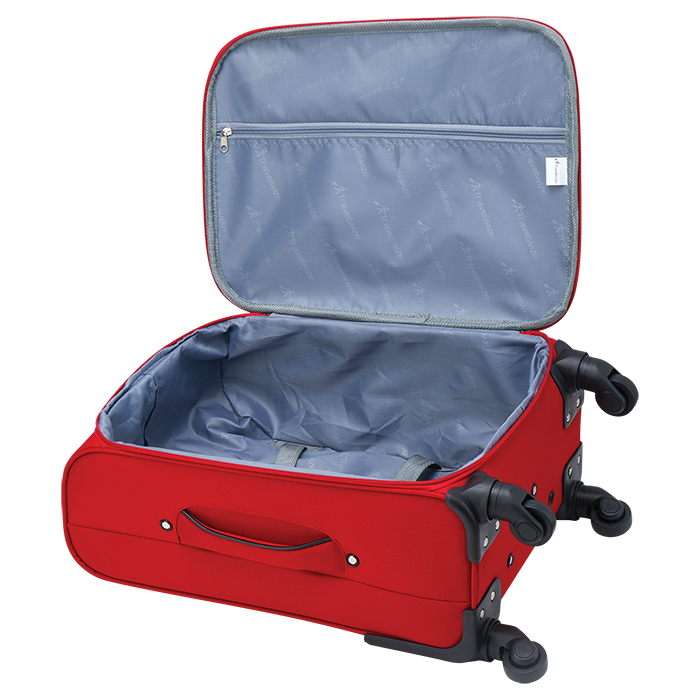 Travelwize Artic Series 4-Wheel Spinner Trolley Case 55cm - Red