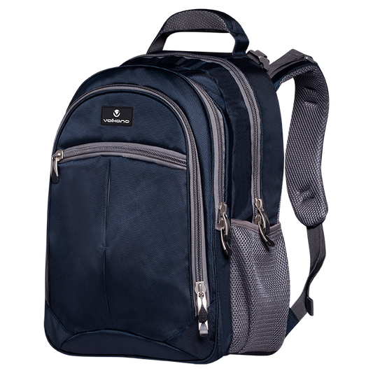 Volkano Orthopaedic Series 27 L Backpack - Navy/Grey