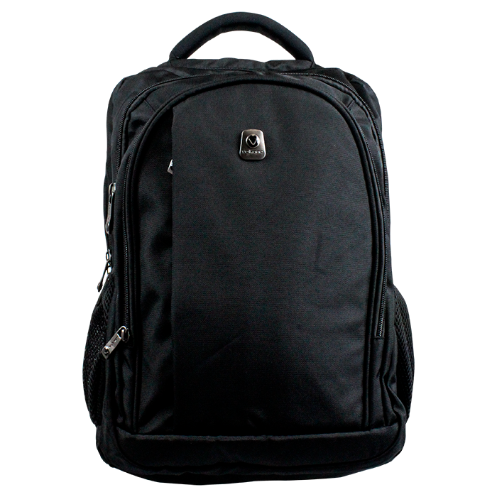Volkano Stealth Series Business, Travel and Laptop Backpack - Black