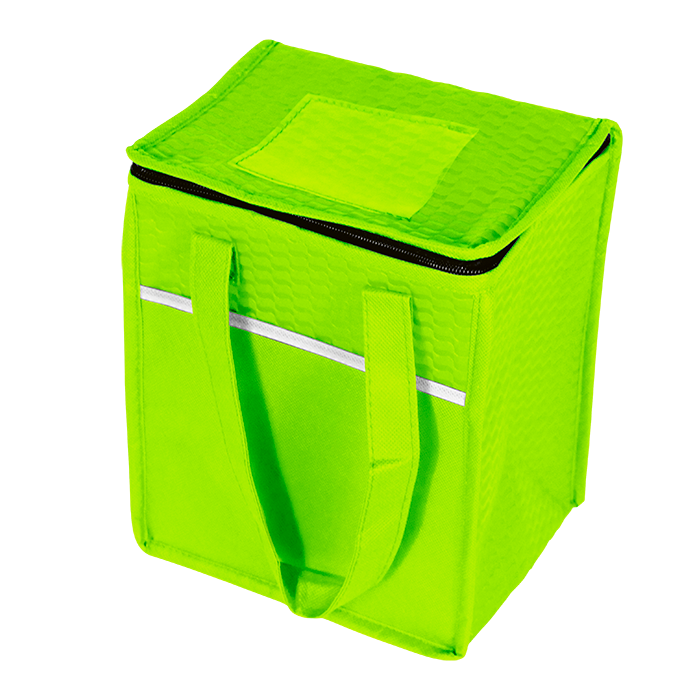 9 Can Wave Design Cooler - Lime