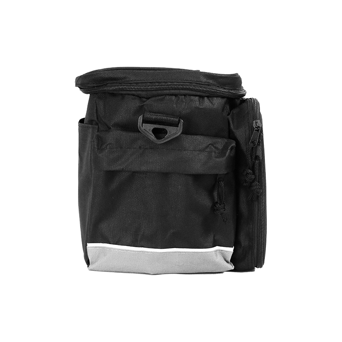 Cooler Bag With Front Compartment - Black