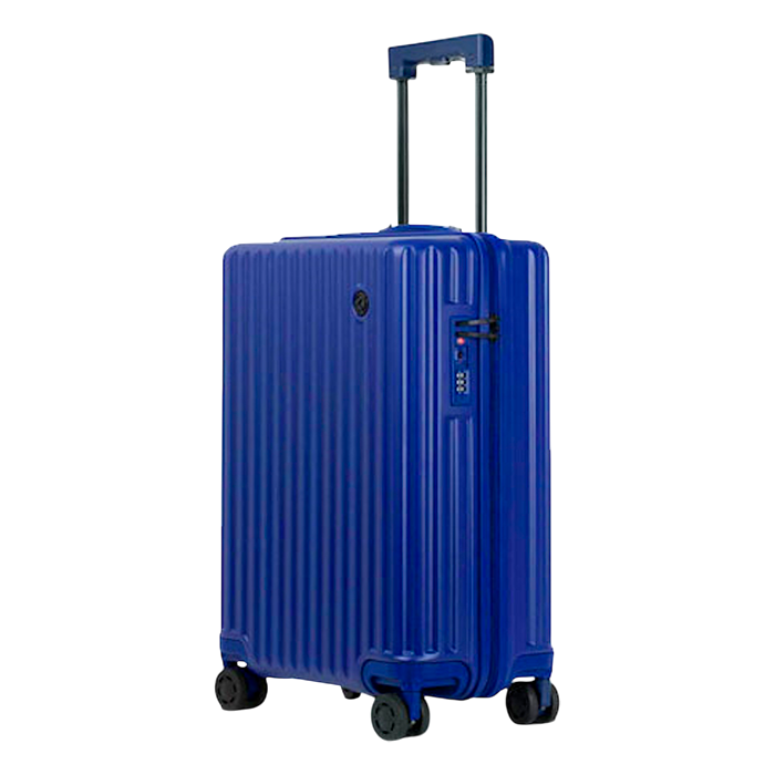 Conwood Vector 55cm 100% Pc Carry On Trolley Case - Blue