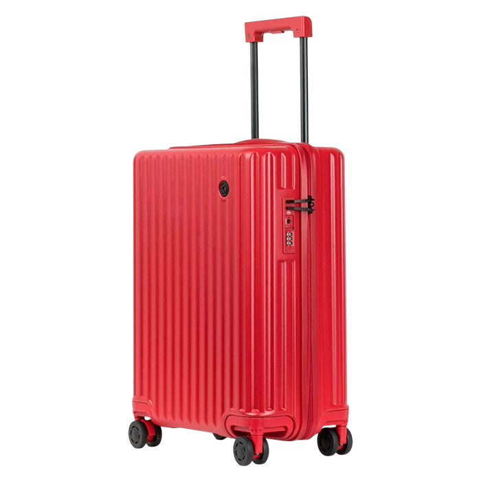 Conwood Vector 55cm 100% Pc Carry On Trolley Case - Red