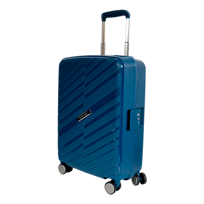 Quinn Carry On Trolley Case - Navy